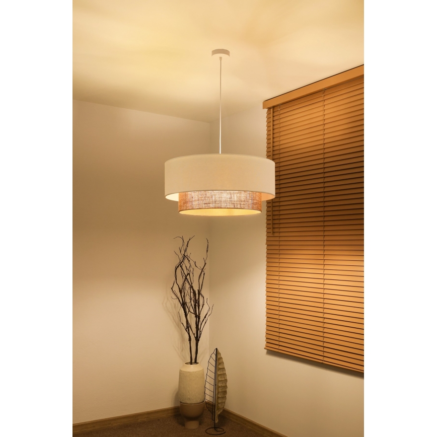 Brilagi - LED liustra ant laido BOHO STYLE 3xE27/15W/230V, skersmuo 60 cm