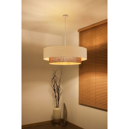 Brilagi - LED liustra ant laido BOHO STYLE 3xE27/15W/230V, skersmuo 80 cm