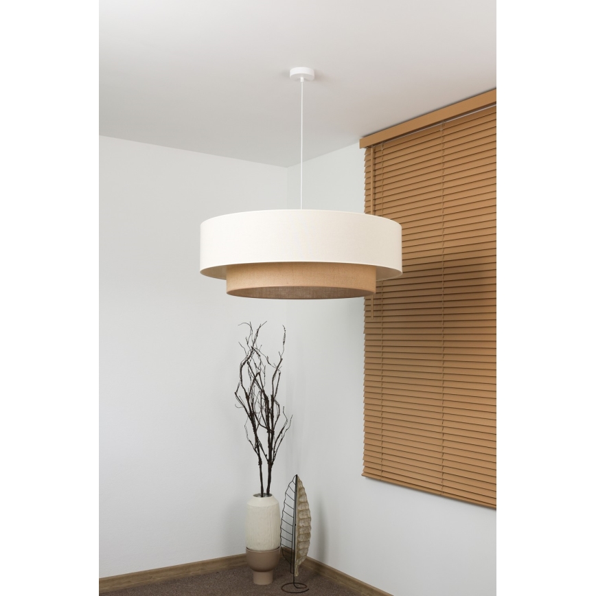 Brilagi - LED liustra ant laido BOHO STYLE 3xE27/15W/230V, skersmuo 80 cm