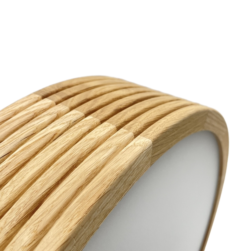 Brilagi - LED liustra ant laido CARVALHO MODERN 2xE27/60W/230V ąžuolas skersm. 37,5 cm