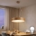 Brilagi - LED liustra ant laido CARVALHO MODERN 3xE27/60W/230V ąžuolas, skersmuo 47,5 cm