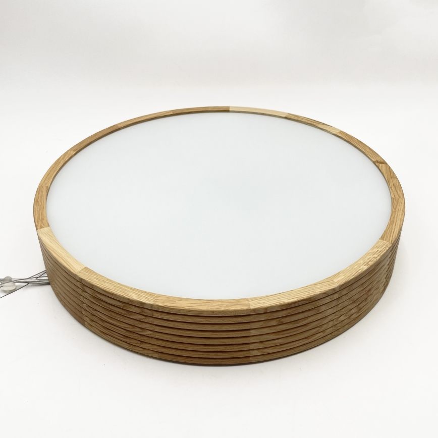 Brilagi - LED liustra ant laido CARVALHO MODERN 3xE27/60W/230V ąžuolas, skersmuo 47,5 cm