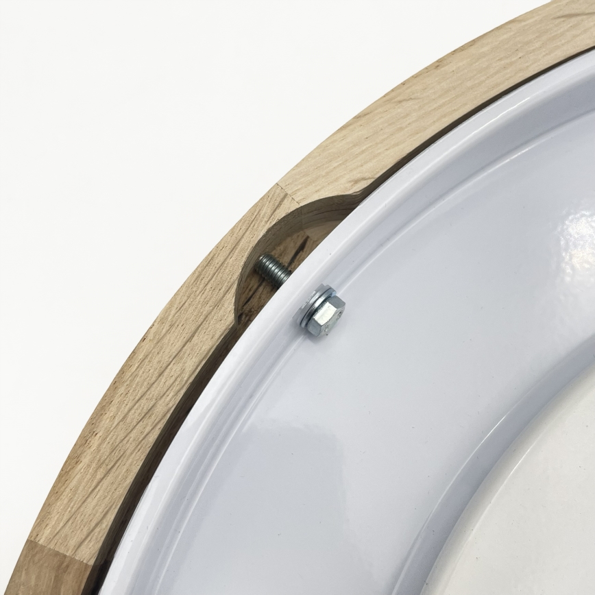 Brilagi - LED liustra ant laido CARVALHO MODERN 3xE27/60W/230V ąžuolas, skersmuo 47,5 cm