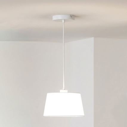 Brilagi - LED liustra ant laido CERIA 1xE27/40W/230V Ø 25 cm balta