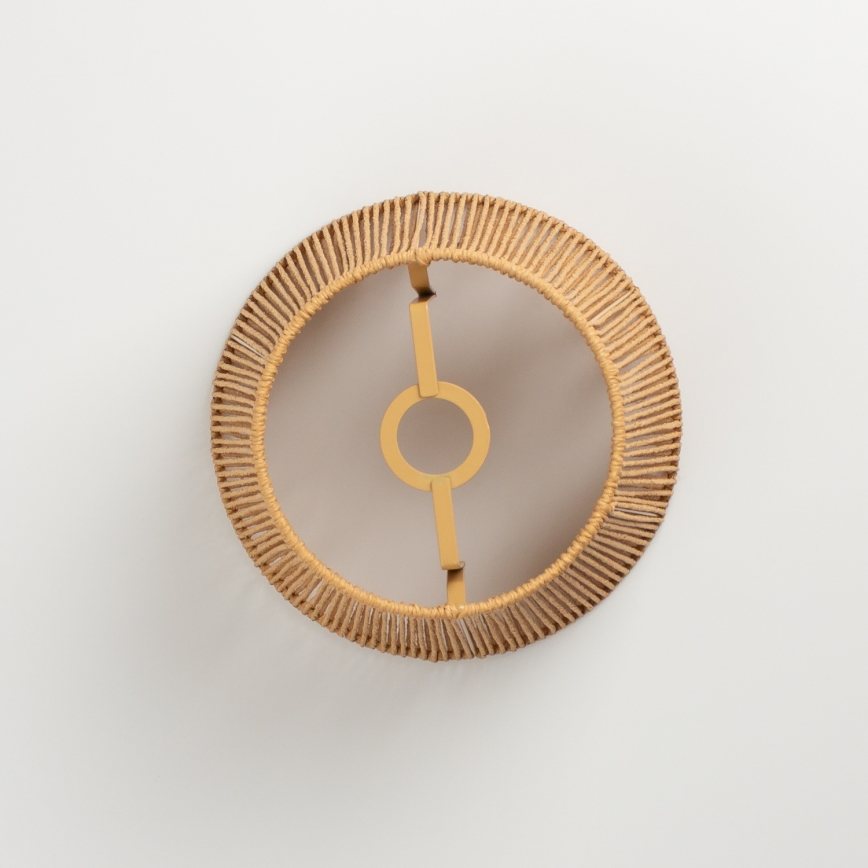 Brilagi - LED liustra ant laido CERIA BOHO 1xE27/40W/230V skersmuo 28 cm ruda