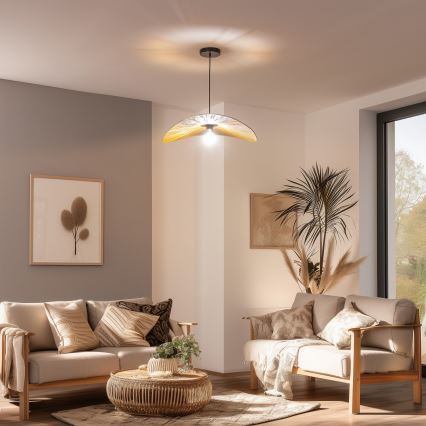 Brilagi - LED liustra ant laido CERIA BOHO 1xE27/40W/230V skersmuo 60 cm rafija