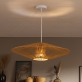Brilagi - LED liustra ant laido CERIA BOHO 1xE27/40W/230V Ø 70 cm balta/ruda
