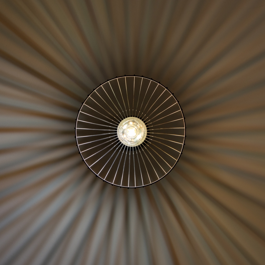 Brilagi - LED liustra ant laido CERIA WIRE 1xE27/40W/230V skersmuo 30 cm juoda