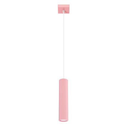 Brilagi - LED liustra ant laido CRESTO 1xGU10/10W/230V rožinė