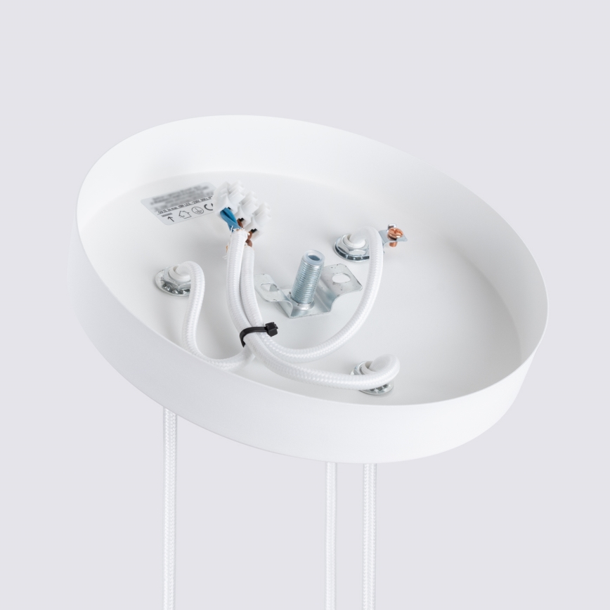 Brilagi - LED liustra ant laido CRESTO 3xGU10/10W/230V balta