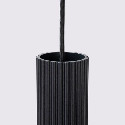 Brilagi - LED liustra ant laido CRESTO 3xGU10/10W/230V juoda