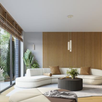 Brilagi - LED liustra ant laido CRESTO 3xGU10/10W/230V kreminė