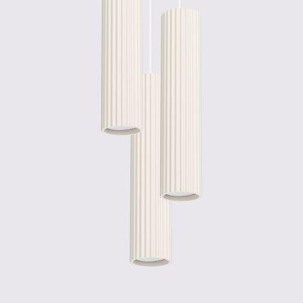 Brilagi - LED liustra ant laido CRESTO 3xGU10/10W/230V kreminė