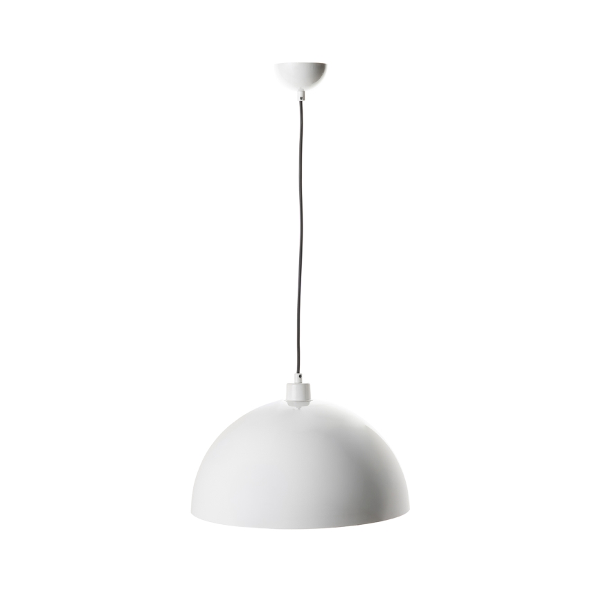 BRILAGI - LED liustra ant laido METALO 1xE27/40W/230V skersmuo 40 cm balta/varinė
