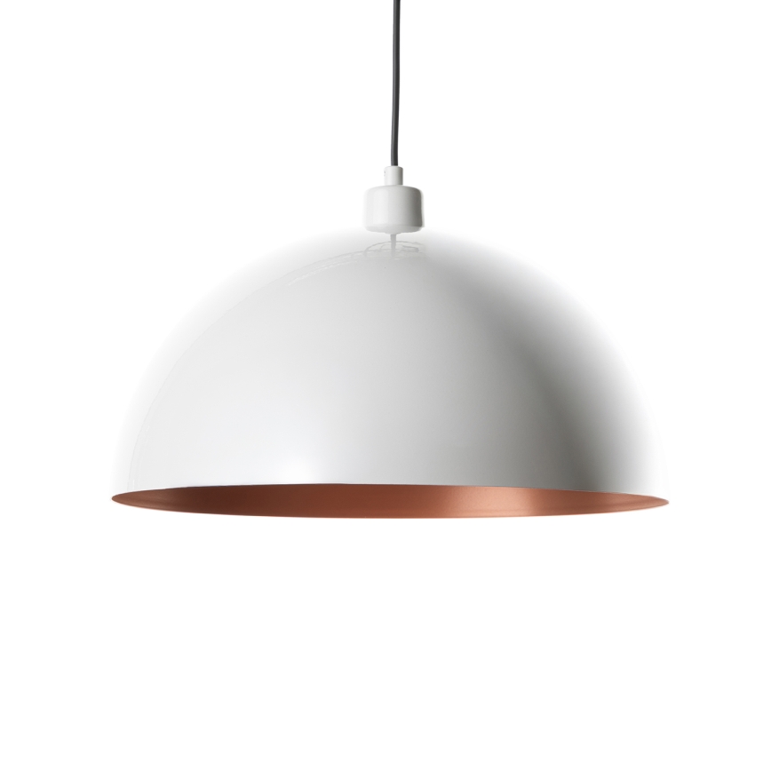 BRILAGI - LED liustra ant laido METALO 1xE27/40W/230V skersmuo 40 cm balta/varinė