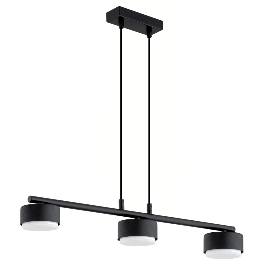 Brilagi - LED liustra ant laido MONO 3xGX53/30W/230V juoda