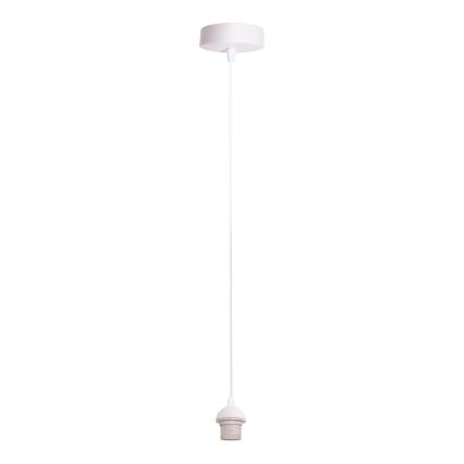 BRILAGI - LED liustra ant laido NUBILA 1xE27/60W/230V skersmuo 14 cm balta/fioletinė