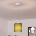 BRILAGI - LED liustra ant laido NUBILA 1xE27/60W/230V skersmuo 14 cm balta/žalia