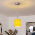 Brilagi - LED liustra ant laido NUBILA 1xE27/60W/230V Ø 14 cm geltona