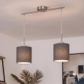Brilagi - LED liustra ant laido NUBILA 2xE27/60W/230V antracitas