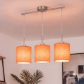 Brilagi - LED liustra ant laido NUBILA 3xE27/60W/230V oranžinė