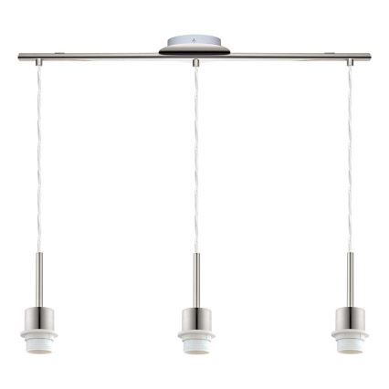 Brilagi - LED liustra ant laido NUBILA 3xE27/60W/230V violetinė