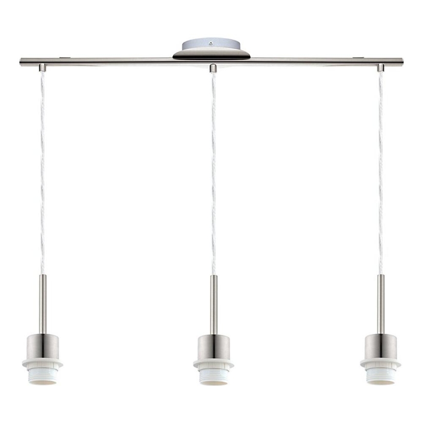 Brilagi - LED liustra ant laido NUBILA 3xE27/60W/230V violetinė