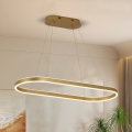 Brilagi - LED liustra ant laido PONDIE LED/44W/230V 80x30 cm auksinė