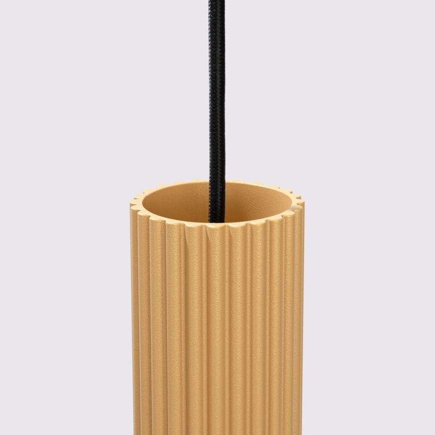 Brilagi - LED liustra ant troselio CRESTO 3xGU10/10W/230V auksinė