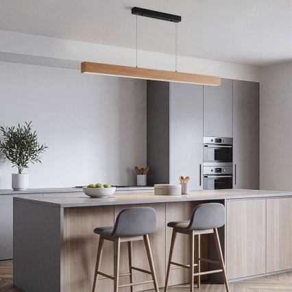 BRILAGI - LED liustra ant troselio GARDALINE LED/90W/230V ąžuolas