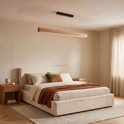 BRILAGI - LED liustra ant troselio GARDALINE LED/90W/230V ąžuolas
