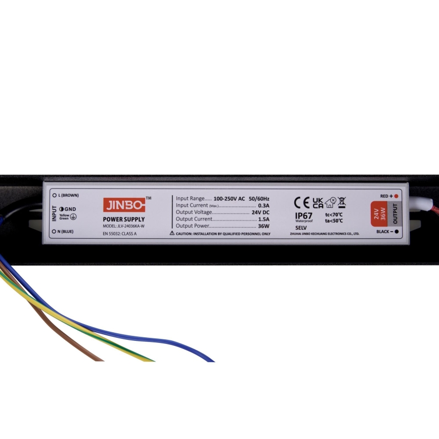 BRILAGI - LED liustra ant troselio GARDALINE LED/90W/230V ąžuolas