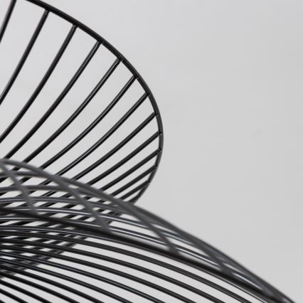 Brilagi - LED liustra ant vielos CERIA WIRE 1xE27/40W/230V skersm. 60 cm juoda