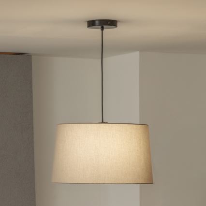 Brilagi - LED liustra pakabinama ant laido CERIA 1xE27/40W/230V Ø 45 cm smėlio spalvos