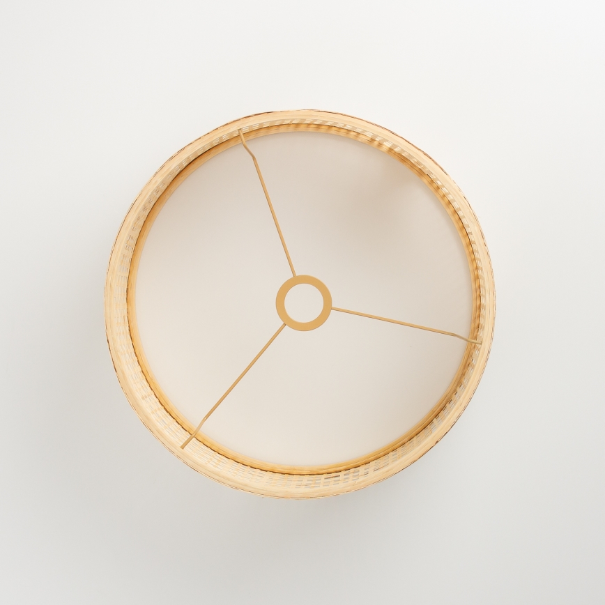 Brilagi - LED liustra su laidu CERIA BOHO 1xE27/40W/230V skersmuo 25 cm bambukas