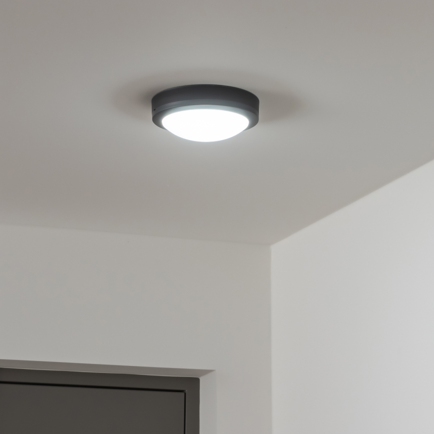 Brilagi - LED lubinis lauko šviestuvas LED/13W/230V diametras 17 cm IP54 antracitas