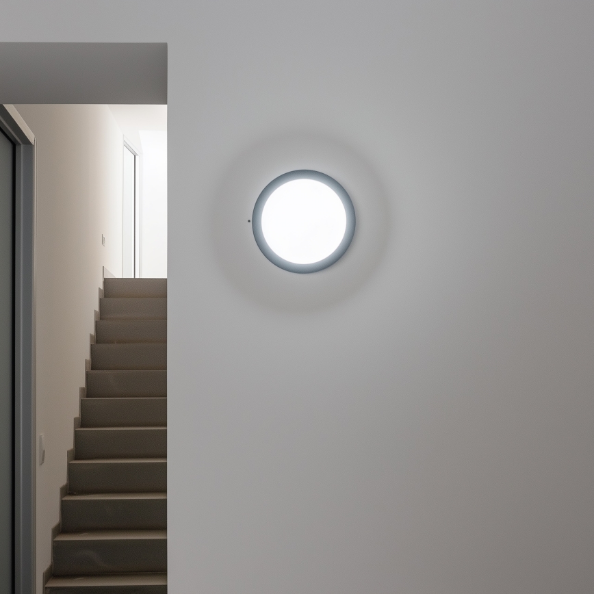 Brilagi - LED lubinis lauko šviestuvas LED/13W/230V diametras 17 cm IP54 antracitas