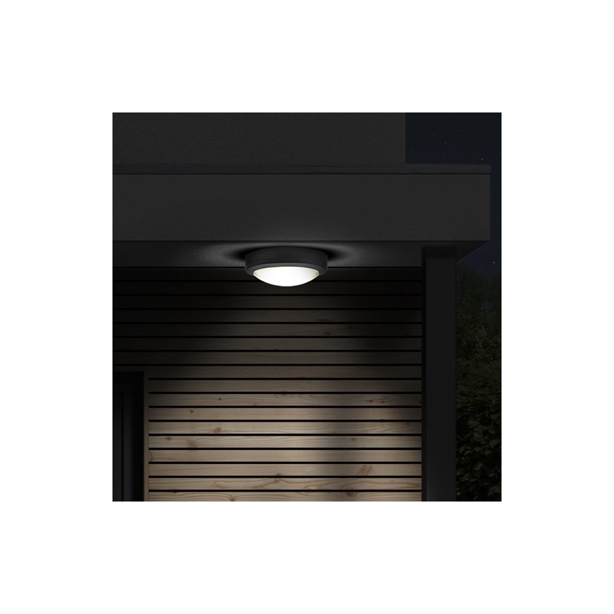 Brilagi - LED lubinis lauko šviestuvas LED/13W/230V diametras 17 cm IP54 antracitas
