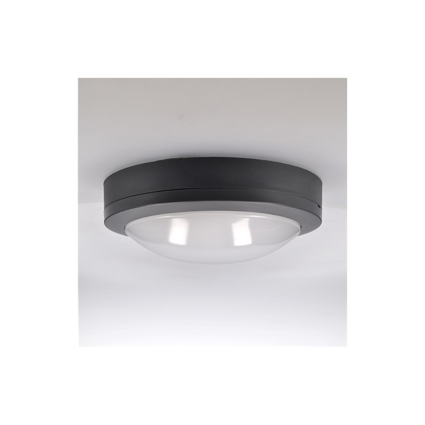 Brilagi - LED lubinis lauko šviestuvas LED/13W/230V diametras 17 cm IP54 antracitas