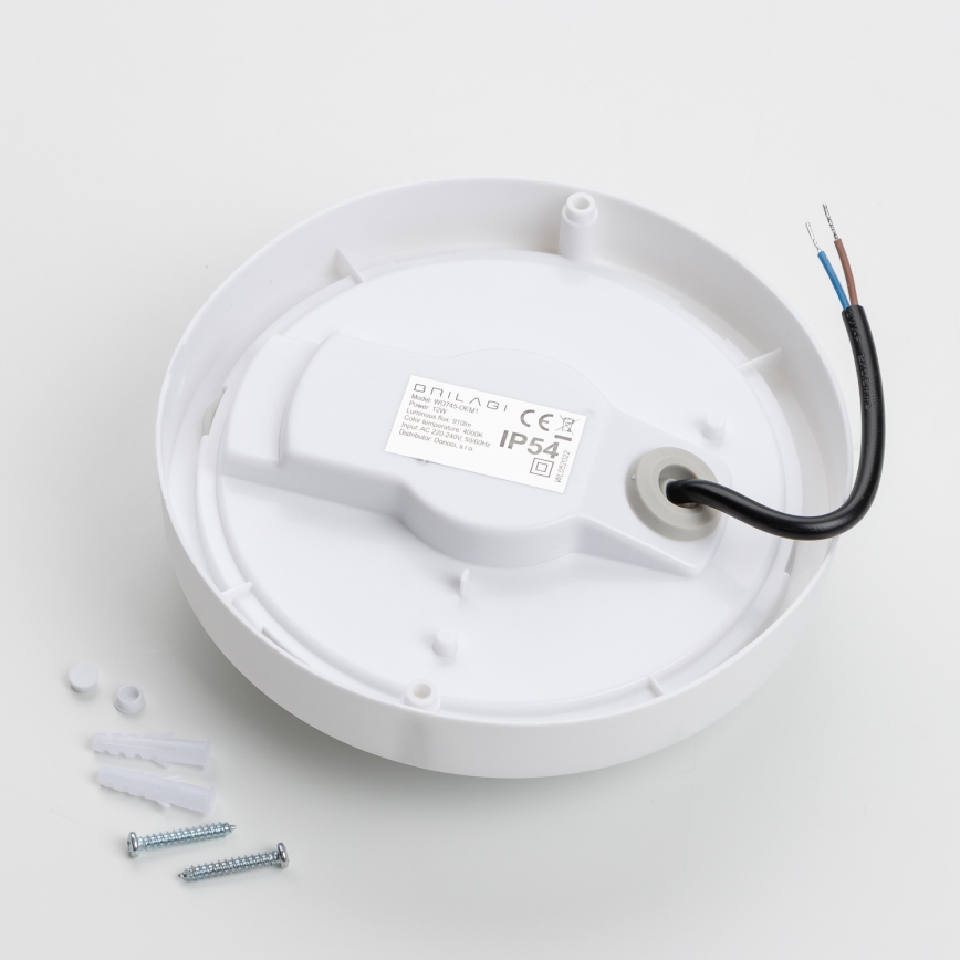 Brilagi - LED lubinis lauko šviestuvas LED/13W/230V diametras 17 cm IP54