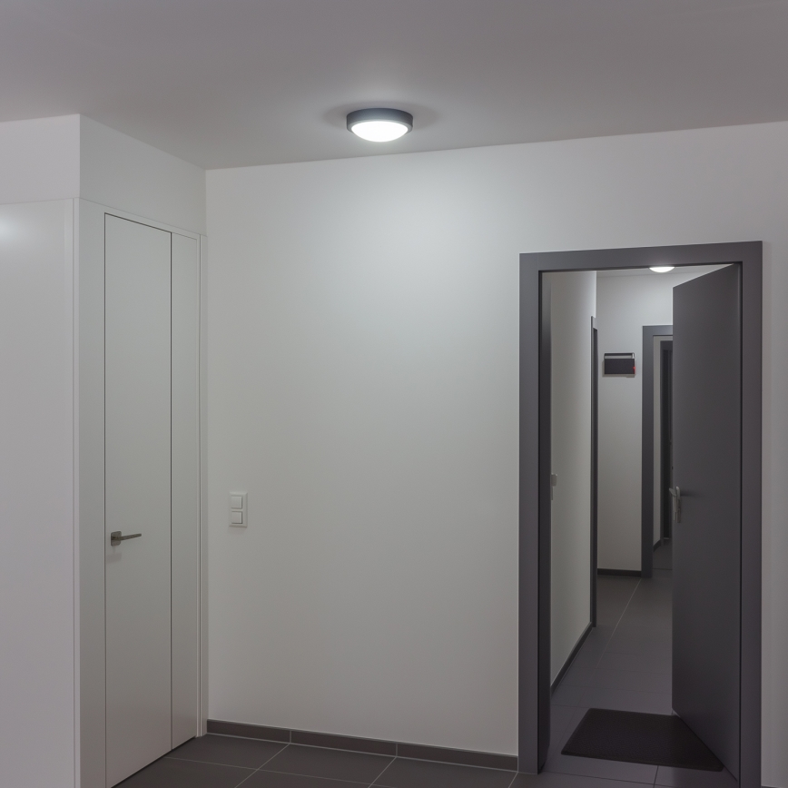 Brilagi - LED lubinis lauko šviestuvas LED/20W/230V diametras 23 cm IP54 antracitas