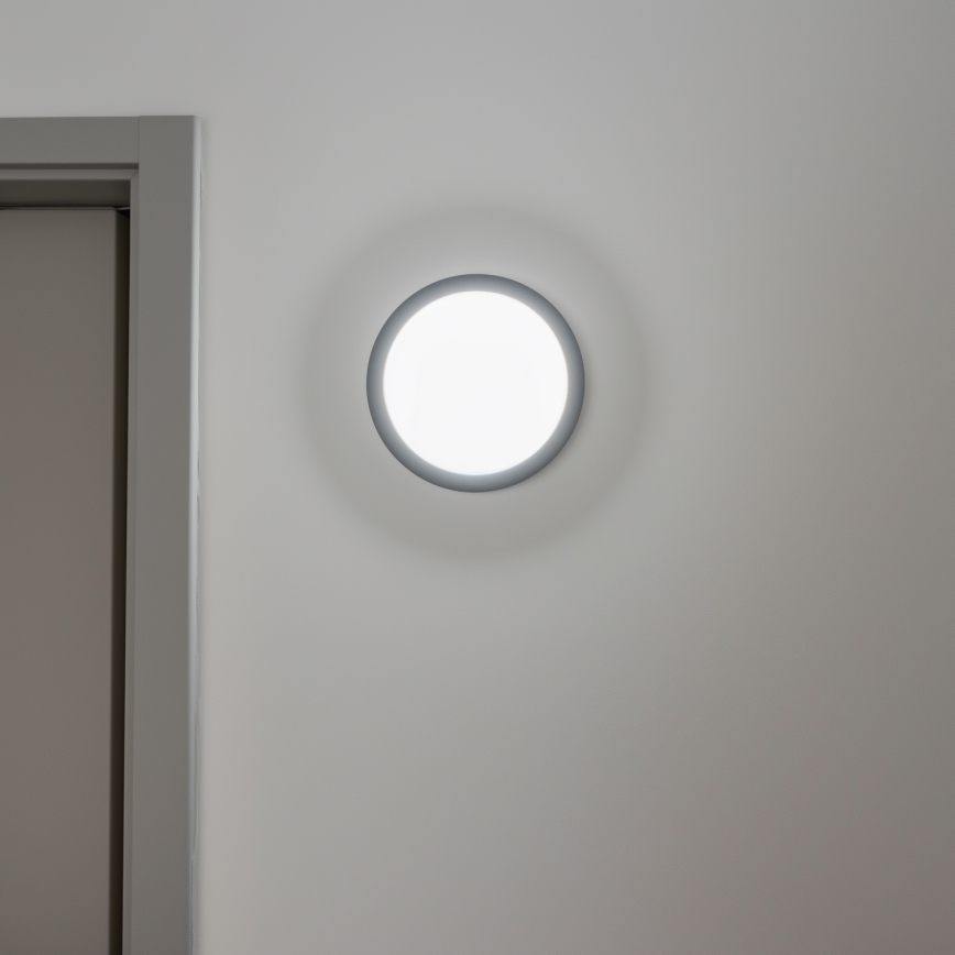 Brilagi - LED lubinis lauko šviestuvas LED/20W/230V diametras 23 cm IP54 antracitas