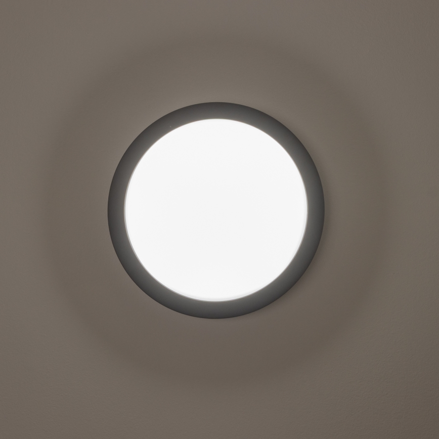 Brilagi - LED lubinis lauko šviestuvas LED/20W/230V diametras 23 cm IP54 antracitas