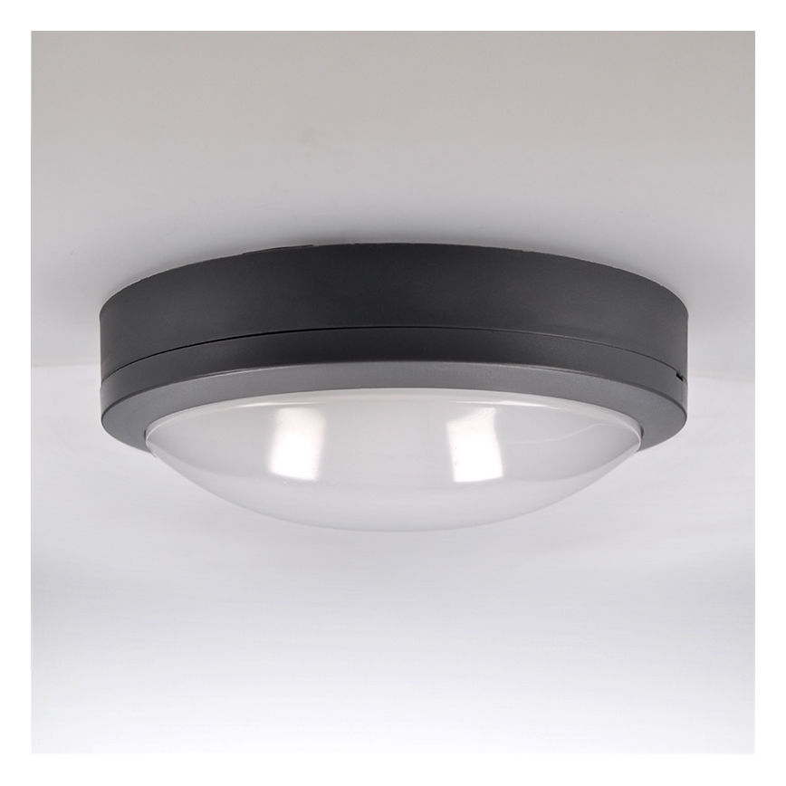Brilagi - LED lubinis lauko šviestuvas LED/20W/230V diametras 23 cm IP54 antracitas
