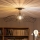 Brilagi - LED lubinis liustras CERIA WIRE 1xE27/60W/230V skersm. 80 cm juodas