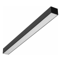 Brilagi - LED lubinis paviršinis šviestuvas FULLDAY LED/10/15/20W/230V 2700/4000/6000K 60 cm juodas