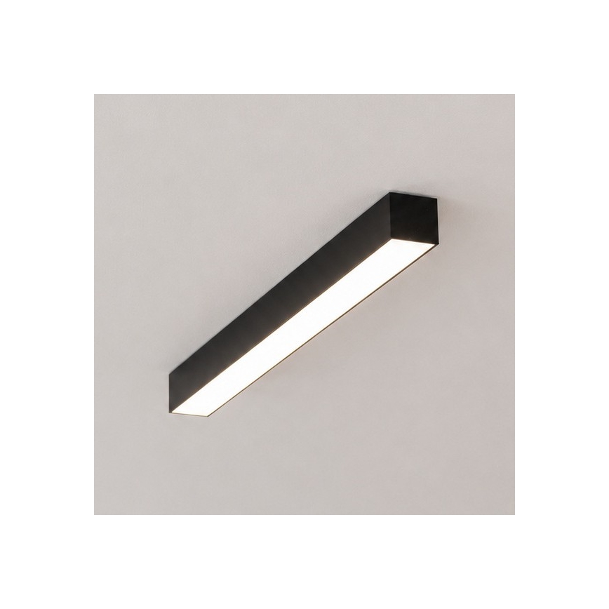 Brilagi - LED lubinis paviršinis šviestuvas FULLDAY LED/10/15/20W/230V 2700/4000/6000K 60 cm juodas