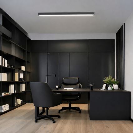 Brilagi - LED lubinis paviršinis pakabinamas šviestuvas SYNODICO LED/30W/230V 4000K antracitas