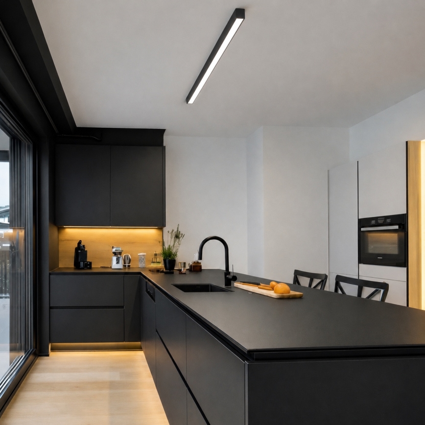 Brilagi - LED lubinis paviršinis pakabinamas šviestuvas SYNODICO LED/30W/230V 4000K antracitas