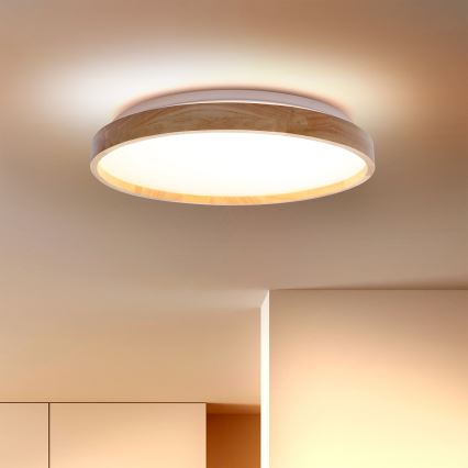 Brilagi - LED lubinis šviestuvas ALSON LED/24W/230V ąžuolas